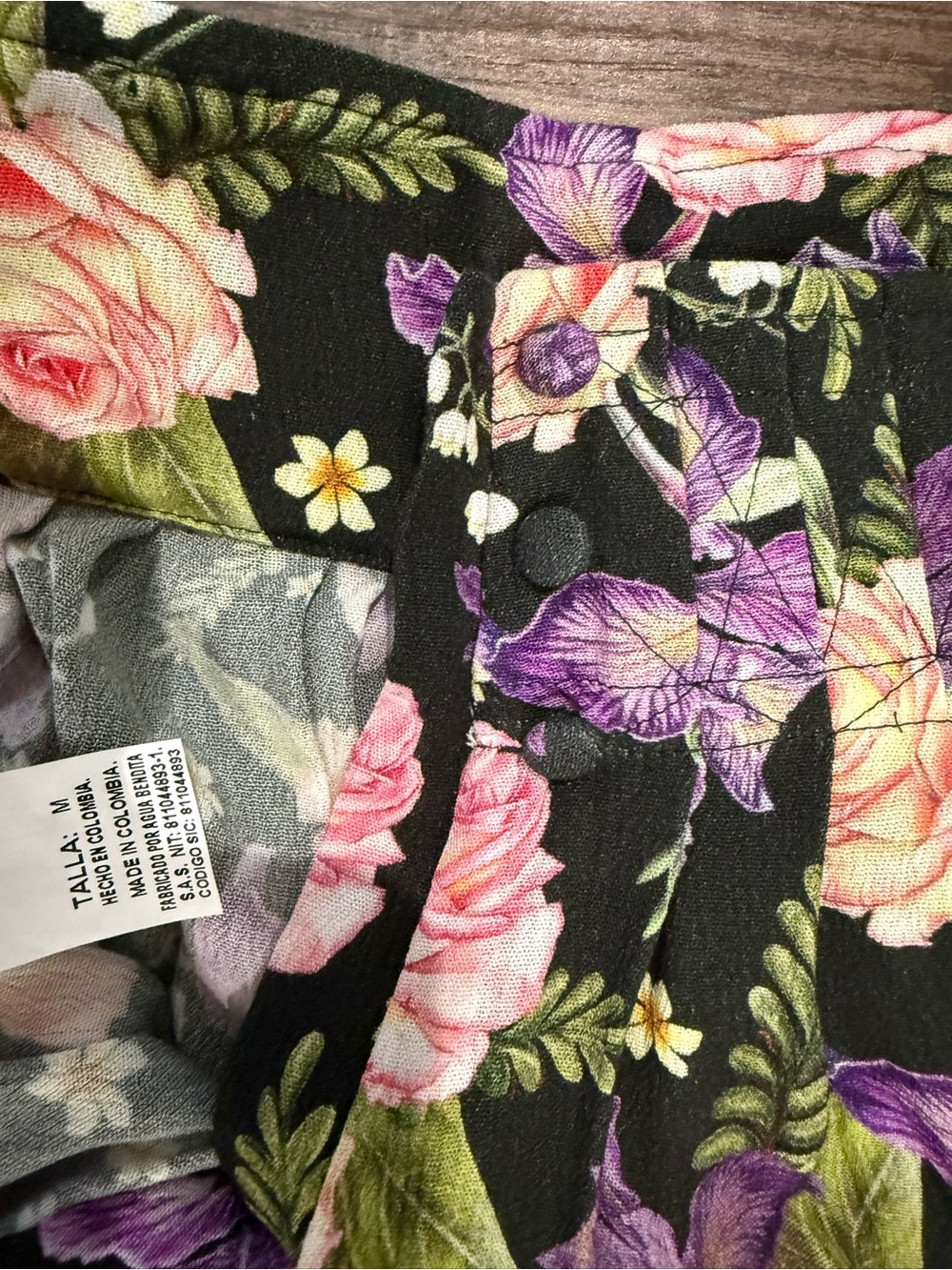 Avis Bendita floral set - cropped tank with flowy wide leg pants - NWT (S/M) - Picture 7 of 9